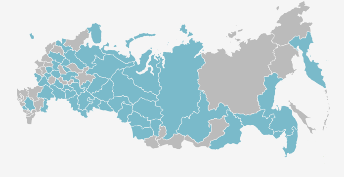 Банк «Открытие» в России — карта